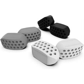 3 Pcs Jaw Exerciser For Men Resistance Levels BPA Free Silicone Jaw Exerciser Gum Tablets for Women Jawline Exerciser Shaper and Beginner, Intermediate and Advanced Users, Strength Training Equipment