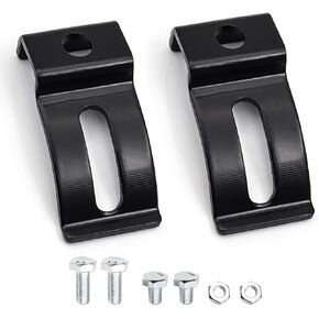 LED Work Light Bar Base Mounting Brackets, 2PCS Universal Mounting Bracket Adjustable for Offroad 4X4 Truck Car Driving Work Lights