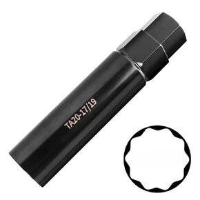 10 Spline nut Key for Bimecc 10 Spline Nuts and nut Bolts for TA20-17/19,with 17MM and 19MM Hexagonal Drives