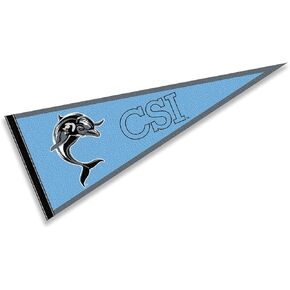 College Flags & Banners Co. Staten Island Dolphins Pennant
