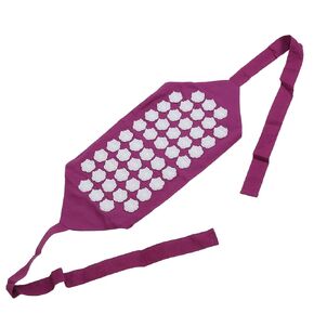 Acupressure Wrap Strap Relaxing Stress Relief Acupressure Belt ABS for Home Office Travel Convenient Practical Cotton Fabric Acupressure Massage Mat for Neck Lower Back Pain