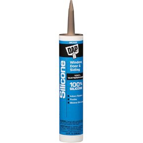 Dap 8647 100% Silicone Wd&S Bronze Raw Building Material, 9.8 oz
