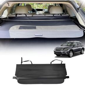 CARORMOKE Retractable Cargo Cover 2019-2023 Compatible with 2010-2018 Lexus GX GX460 Trunk Cover Black