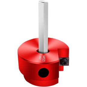 8 Pcs PVC Pipe Reamer Kit, PVC Reamer with 1/2 inch, 3/4 inch, 1 inch, 1-1/4inch,1-1/2inch, 2inch, 3inch, 4inch Head PVC Fitting Saver, Fit into Standard 1/2" Drills PVC Socket Saver