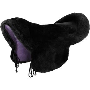 Horse Saddle seat Saver Laramie,Made of Real Sheepskin