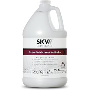 SKV Surface Disinfection and Sanitization | Cleans, Deodorizes, and Disinfects, Made with Hypochlorous Acid and Destroys 99.9% of Viruses and Bacteria. 1 Gallon