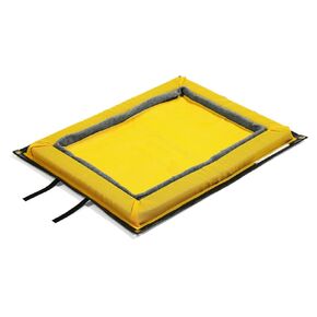 PIG Outdoor Filter Berm Pad | Absorbs 0.75 gallons | 19.5" W x 27’ L x 2.25" H | PMB30606