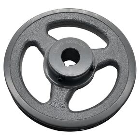 AK56-3/4 v Belt Pulley,5.45 inch OD, 3/4 Inch Bore,Cast Iron Material, AK Single Groove Mechanical v-Belt Pulleys for "4L" or "A" or "3L" Belts