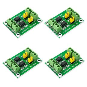 4PCS 8 Channel Optocoupler Isolation Board PC817 Signal Converter 3.6-30V Optocoupler Isolation Module