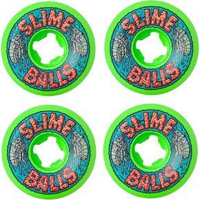 Skateboard Wheels Flea Balls Speed Balls Green, 56mm 99a
