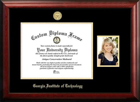 Campus Images NCAA Kennesaw State University 14 x 11 Inches Gold Embossed Diploma Frame with 5 x 7 Inches Portrait in Saudi Arabia