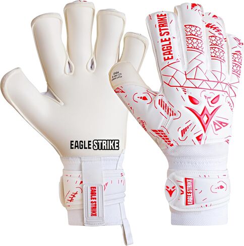 Soccer Goalie Gloves - Fingers Protection, Sizes 5 to 11, 4mm German Giga Latex Pro-Level Gloves in Saudi Arabia
