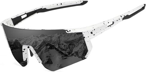 Polarized Sports Sunglasses for Men, Mens Sun glasses UV Protection for Cycling Fishing Driving Running in Saudi Arabia