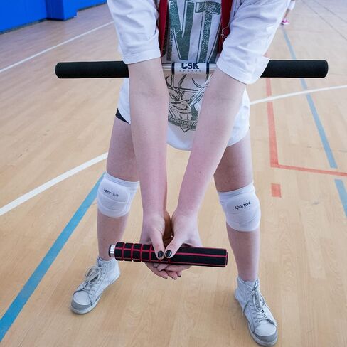 CSK Sports Volleyball Training Passing Stick – Fully Adjustable Height for All Ages, Essential Equipment for Correcting Shoulder and Arm Alignment in Volleyball Passing Drills in Saudi Arabia