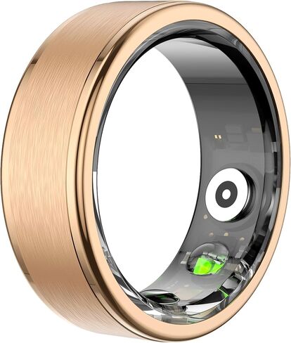 Smart Ring Fitness Tracker Heart Rate Sleep Monitor Health Ring Fitness Ring Pedometer Calories Step Counter Exercise Mode Sport Ring 5ATM Waterproof Smart Rings for Men Women in Kuwait