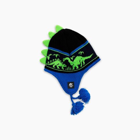 Turtle Fur Kids Boys Dr. Dino Fleece Lined Dinosaur Earflap Beanie in Kuwait