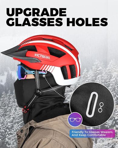 VICTGOAL Winter Ski Mask for Men Thermal Fleece Balaclava Face Mask Windproof for Cycling Motorcycle Snowboard in Saudi Arabia