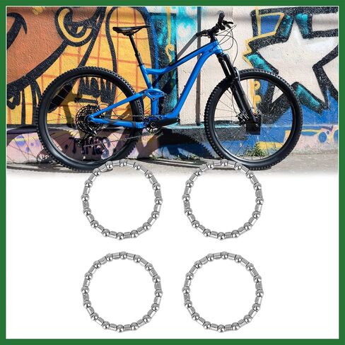 Motoforti 4pcs 37.2mm x 16 Ball Bearing Cages Crank Bearings Wheel Bearing Retainer for Bicycle Long-Lasting in Saudi Arabia