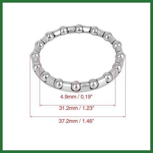 Motoforti 4pcs 37.2mm x 16 Ball Bearing Cages Crank Bearings Wheel Bearing Retainer for Bicycle Long-Lasting in Saudi Arabia