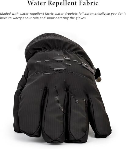 Waterproof Ski-Gloves Winter-Gloves Touchscreen-Gloves for Men Women in Kuwait