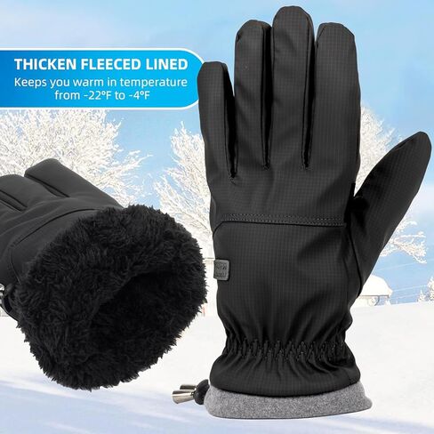 Waterproof Ski-Gloves Winter-Gloves Touchscreen-Gloves for Men Women in Kuwait