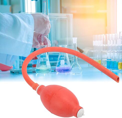 Hilitand Rubber Squeeze Bulb, Laboratory Syringe Ball Explosion Proof Pressurized Laboratory Suction Ball in Saudi Arabia