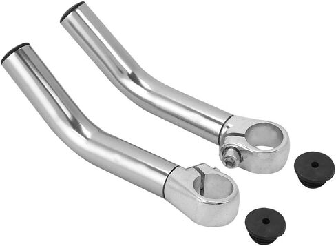 YOUTHINK Mountain Bike Handlebar, 1 Pair Aluminum Alloy Mountain Bike Road Handlebar Bar End in Saudi Arabia