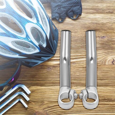 YOUTHINK Mountain Bike Handlebar, 1 Pair Aluminum Alloy Mountain Bike Road Handlebar Bar End in Saudi Arabia