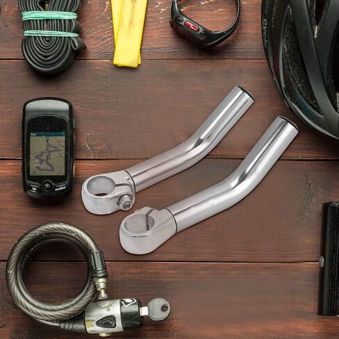YOUTHINK Mountain Bike Handlebar, 1 Pair Aluminum Alloy Mountain Bike Road Handlebar Bar End in Saudi Arabia