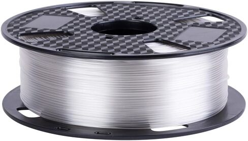 CC3D PETG خيوط شفافة 1 كجم 1.75 مم خيوط طابعة ثلاثية الأبعاد FDM مواد طباعة ثلاثية الأبعاد خيوط PETG واضحة in Kuwait