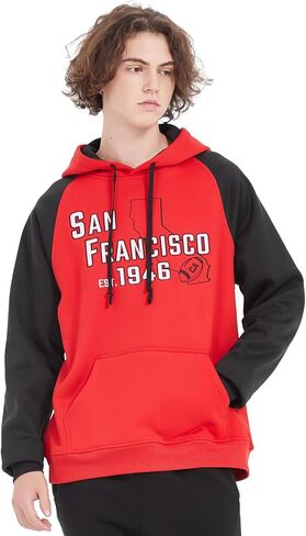 سويت شيرت RZUO للرجال والنساء للجنسين سيتي كلاسيكي لكرة القدم مطرز بغطاء للرأس من الجيرسيه in Kuwait