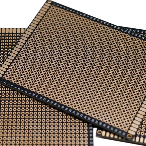 6Pcs Double Sided Gold-Plated Universal PCB Board Prototype Kit for DIY Soldering and Electronic Project Circuit Boards Compatible with Arduino Kit and Raspberry Pi （6 Sizes） in Saudi Arabia