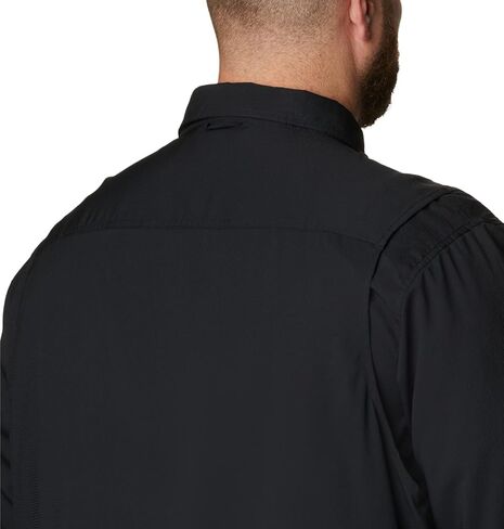 Columbia Men's Utilizer Woven Long Sleeve, Black, Medium in Saudi Arabia