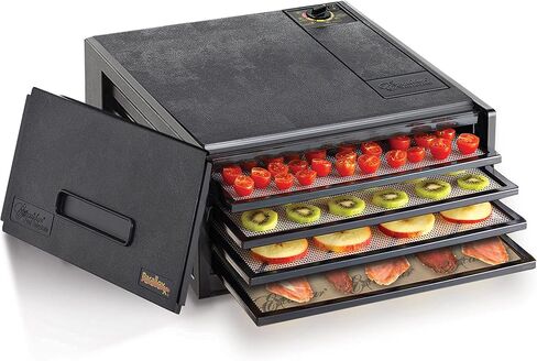 Excalibur 3926TB Electric Food Dehydrator Machine with 26-Hour Timer, Automatic Shut Off and Temperature Control, 600-Watt, 9 Trays, Black in Kuwait