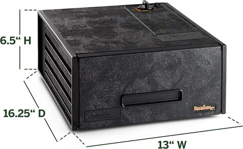 Excalibur 3926TB Electric Food Dehydrator Machine with 26-Hour Timer, Automatic Shut Off and Temperature Control, 600-Watt, 9 Trays, Black in Kuwait