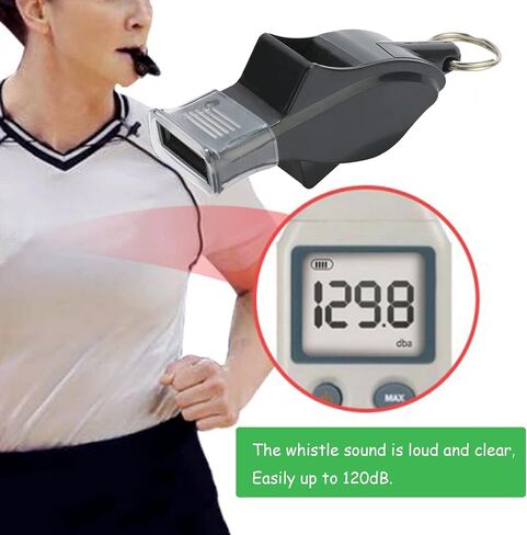 Soccer Football Referee kit, Including Referee Whistles Red Yellow Cards Pressure Gauge Decision Coins and Black Carrying Bag, Referee Accessories Set for School Family Sports Soccer Game in Saudi Arabia