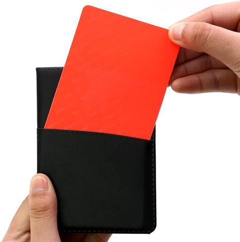 Soccer Football Referee kit, Including Referee Whistles Red Yellow Cards Pressure Gauge Decision Coins and Black Carrying Bag, Referee Accessories Set for School Family Sports Soccer Game in Saudi Arabia