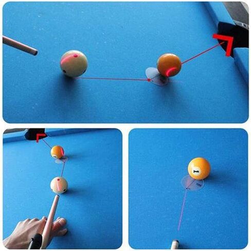 Billiard Training Device, Improve Accuracy, Eliminate Visual Errors, Correct Bar Action Beginners for Pool Cue Practice (Black) in Saudi Arabia