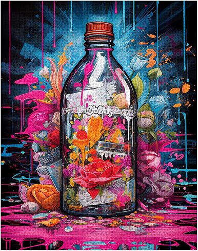 1000 Piece Jigsaw Puzzles for Adults,Sports Graffiti Basketball Jigsaw Puzzles，Funny Ball Sports Graffiti Street Banksy Puzzle，Challenging Family Activity Perfect for Game Nights，Puzzle Wall Art Decor in Saudi Arabia