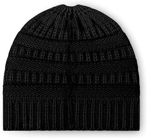 FOCO Women's NFL Team Logo Solid Ponytail Beanie Hat in Saudi Arabia