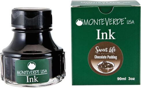 MONTEVERDE USA 1919904 حبر زجاجة صغير، 1.1 أونصة سائلة (30 مل) كرز دينيش (أحمر داكن) in Saudi Arabia
