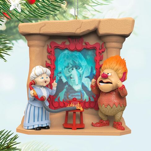 Hallmark Keepsake Christmas Ornament 2024, The Year Without a Santa Claus Hello? This is Mrs. Claus, Christmas Movie Gifts in Saudi Arabia