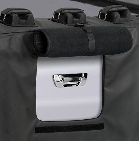 وسادات الدراجة ذات الباب الخلفي شديدة القوة - وسادة حماية حامل حامل الدراجة عالية الجودة لشاحنة كاملة الحجم - حامل الدراجة الجبلية - حامل دراجة - عالمي، لأي شاحنة بحجم - يحمل ما يصل إلى 5 دراجات in Kuwait