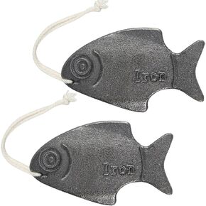 Iron Fish 2 Pack, Iron Supplement Alternative, A Natural Source of Iron, Safe Cooking Tool to Add Iron to Food and Water, Reduces Risk of Iron Deficiency, No Side Effects