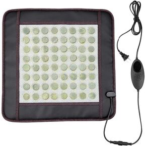 Heating Pad for Back, Natural Jade, Smart Controller with Memory Function, Auto Shut Off 17.8X17.8Inches