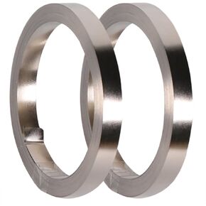 COYOUCO Nickel Strip for Battery Welding 18650, 2 Roll 10m/32.8ft 0.2x8mm Nickel Plated Strips Nickel Taps for Lithium Batteries Connector Battery Tab Cell Spot Welder