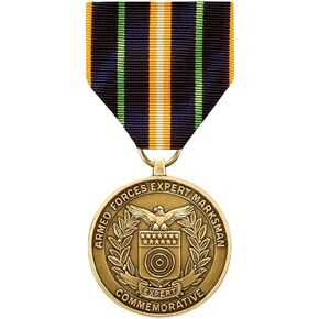 MEDALS OF AMERICA EST. 1976 Armed Forces Expert Marksman Commemorative