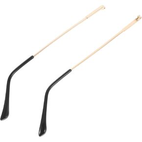 1 Pair Glasses Replacement Temples Eyeglass Temple Arms Sunglasses Temple Sunglasses Arm Replacement Eyeglasses Arm Glasses Arms Legs Sun Glasses Alloy Reading Glasses Double Teeth