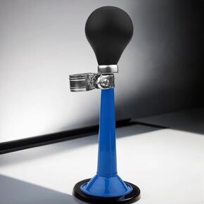 5 Colors 2.2inch Cycling Cycling Hooter Portable Air Horn Bugle Bulb Squeeze Ring Retro Clown Horn Air Horn Multifunctional Portable B ICYCLE Bugle Horns (Blue)