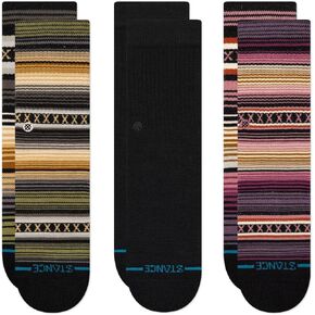 Stance Icon Mixed Crew 3-Pack (Little Big Kid)